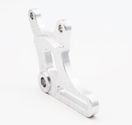 Bremsankerplatte CNC Aluminium natur* für Scheibenbremse hinten 200mm*