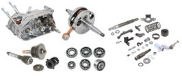 Rumpfmotor M500-95ccm, 5-Gang, ø 55 mm, MZA Gehäuse/ Variante breites Kupplungswellen Lager*