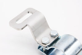 FP V2A spezial Krümmerwinkel für Klemmschelle 2Loch Ø45mm Krümmer