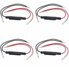 lot de 4 résistances pour clignotants  led
