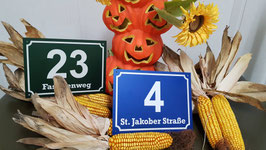 Hausnummern Schild