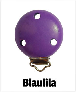 Clip groß blaulila