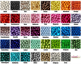 25 Perlen gemischt 14mm