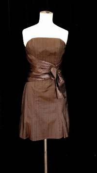 Robe TULIPE froissée + drapé