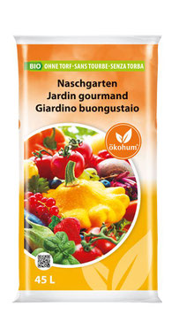 ÖKOHUM NASCHGARTENERDE (BIO) - 45 LIter