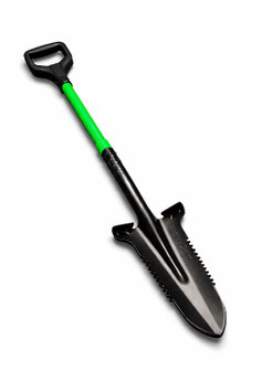 SattesGrün Profi Gartenspaten – Carbonstahl-Schaufel für harte Böden & Wurzeln