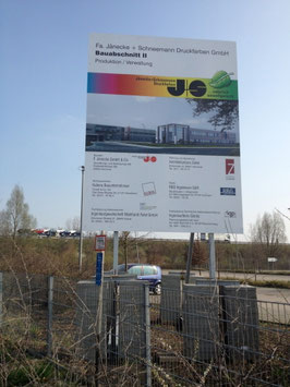 Bauschild/Werbeschild