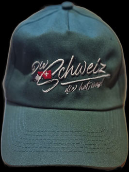 GRUBERTALER-CAP – „DIE SCHWEIZ, DIE HAT WAS“ – green