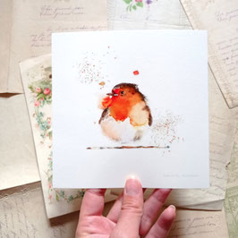 CARTES "OISEAUX DE JARDIN"