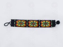 Chaquira-Armband KREUZE