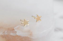 STAR Stud Earrings 14k GF