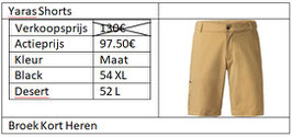 Vaude Yaras Shorts