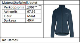 Vaude Matera softshell jacket