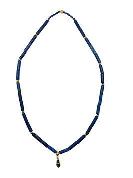 Bracelet ou collier en perles Lapis-lazuli