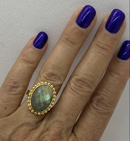 Bague ajustable Labradorite