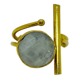 Bague en T Pierre de Lune