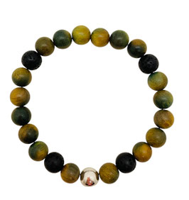 Bracelet Homme perles en bois de Santal