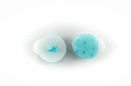 6 Boutons Coccinelles Turquoises