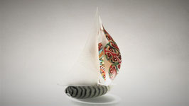 Murano Glass Sail Boat NEWPORT