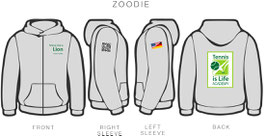 Tennis Academy Zoodie (zipped Hoodie)