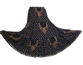 Jupe Flow Bleue nuit royale