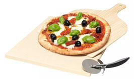 Pizzastein Set 3-teilig