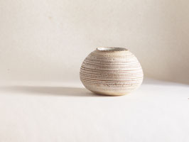 Vase boule "strié"