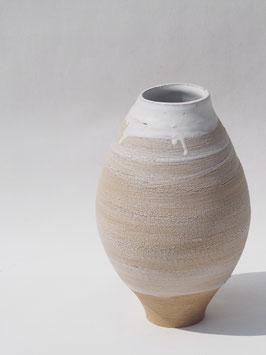 Vase “Ecorce” Blanc