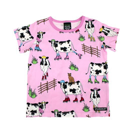 T-Shirt Roller Cow (blossom) von VillerValla