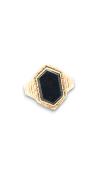 8 krt Heliotrop Ring