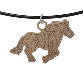 CHEVAL ORIGAMI COLLIER