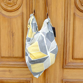 Furoshiki "Yellow & Grey"