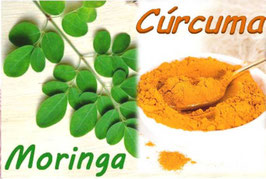 CÚRCUMA+MORINGA EN CAPSULAS