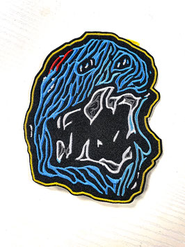 Blue Cremm Monster Patch