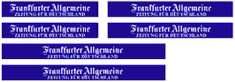 SONDERANGEBOT - Werbung für Düwag Gt8ER Halling - Frankfurt