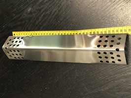 375 mm x 80 mm x 1 mm Edelstahl Flammenverteiler