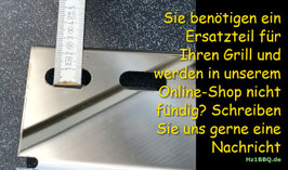 365mm x 120mm x 1mm V4A Spiegel Edelstahl