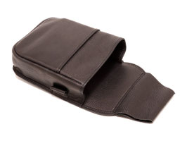 Kellnertasche von Emme-Leder - Schwarz