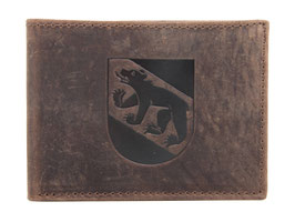 Portemonnaie mit Bern Wappen Prägung