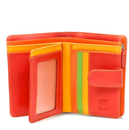 390-12 Medium 10 C/C Wallet w/Zip Purse - Jamaica