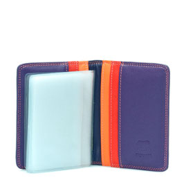131-75 Credit Card Holder w/Plastic Inserts - Sangria