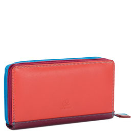375-183 Large Double Zip Around Purse - Pompei