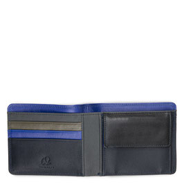 4506-173 RFID Standard Men's Wallet with Coin Pocket - Midnight