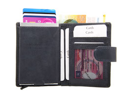 Figuretta Kartenetui mit Cardprotector - Dunkelblau