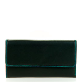 269-4 Trifold with Outer Zip Purse - Black/Pace