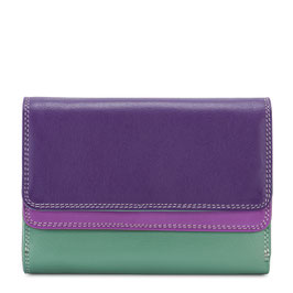 250-189 Double Flap Purse / Wallet - Orchid