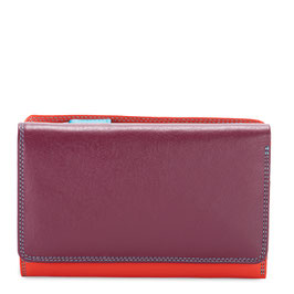 363-183 Medium Tri-fold Wallet w/Outer Zip Purse - Pompei