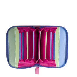 328-181 Zipped Credit Card Holder - Viola