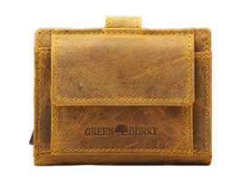 Greenburry Kartenbörse mit Münzfach 1686-24 - Gelb