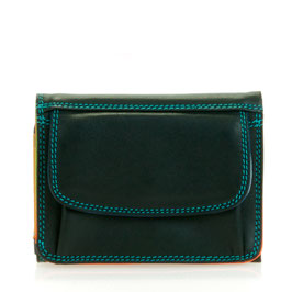 243-4 Small Tri-Fold Wallet - Black/Pace